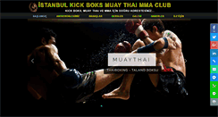 Desktop Screenshot of istanbulkickboks.com